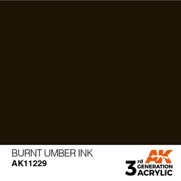 [AK11229] Burnt Umber INK 17 ml