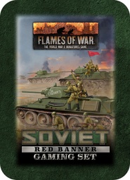 [FOW-TD056] Soviet Red Banner Gaming Set (x20 Tokens, x2 Objectives, x16 Dic