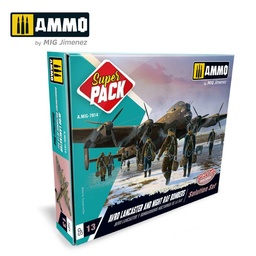 [A.MIG-7814] Super Pack Avro Lancaster and Night Raf Bombers Solution Set