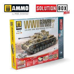 [A.MIG-7902] Solution Box Mini - Vehículos Alemanes del Afrika Korps