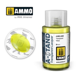 [A.MIG-2402] A-stand. Amarillo Transparente