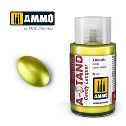 [A.MIG-2454] A-stand. Amarillo Limón Candy