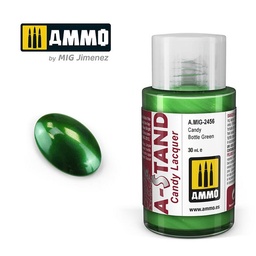 [A.MIG-2456] A-stand. Verde Botella Candy