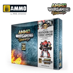 [A.MIG-7922] AMMO Wargaming Universe 03 Desgaste en armadura de Combate