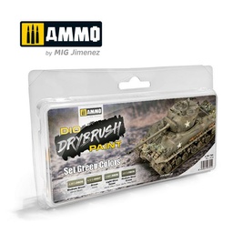 [A.MIG-7301] Set Colores Verdes (PREPEDIDO)