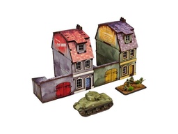 [H00172] WW2 Normandy Townhouse 1 (15mm) 