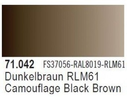 [VL-71042] Camuflaje Pardo Negro (RLM61 Dunkelbraun)