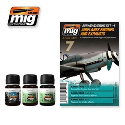 [A.MIG-7420] Motores Y Escapes De Aviones