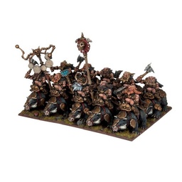 [MGKWD28-1] Dwarf Berserker Brock Riders Regiment (10 Figures)