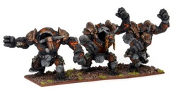 [MGKWK23-1] Abyssal Dwarf Lesser Obsidian Golems (3)