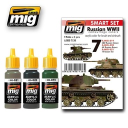 [A.MIG-7136] Set De Colores Rusos 2gm