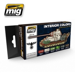 [A.MIG-7108] Colores De Interiores Para Vehículos Alemanes