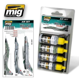 [A.MIG-7204] Mig & Su Fighters Greys