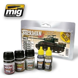 [A.MIG-7427] Fury Sherman Set