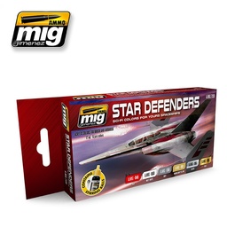 [A.MIG-7130] Star Defenders Colores Ciencia Ficción