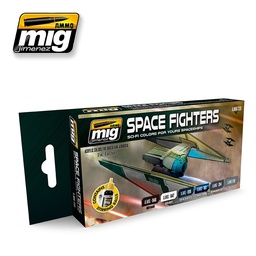 [A.MIG-7131] Space Fighters Colores Ciencia Ficción
